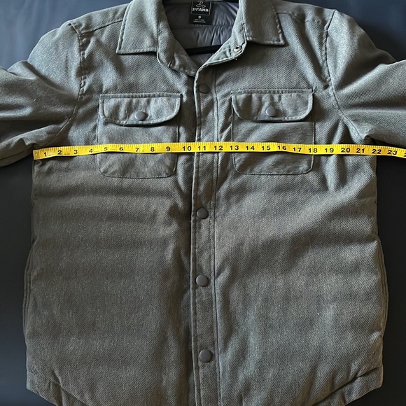 Prana Showdown Jacket- gray/light charcoal - Picture 11 of 11